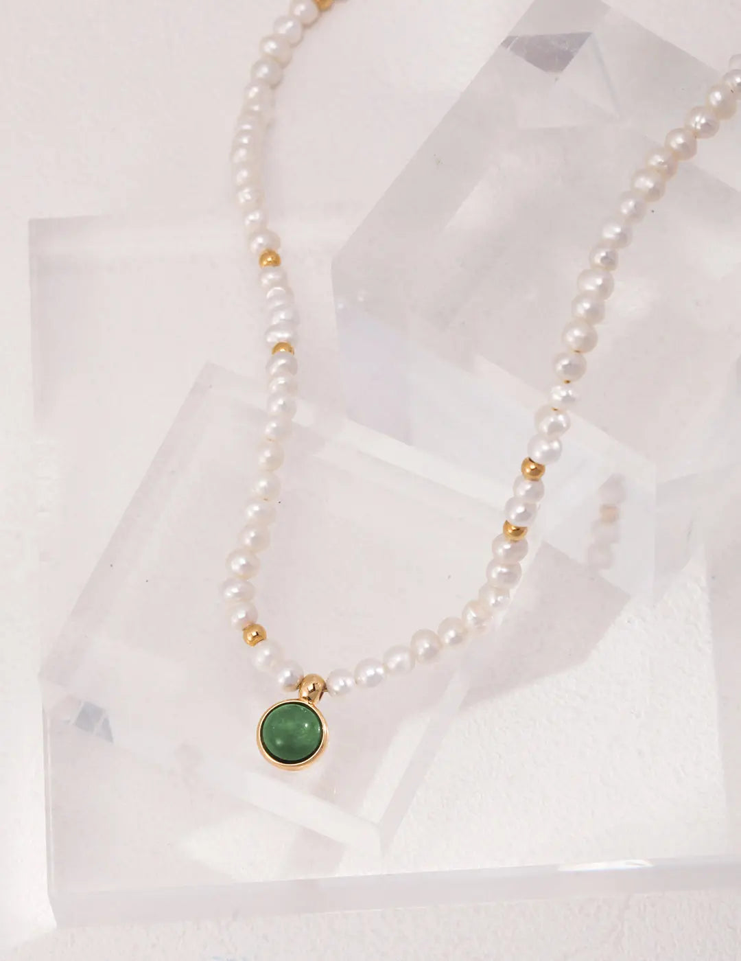Pearls & Aqua Agate Necklace My Store