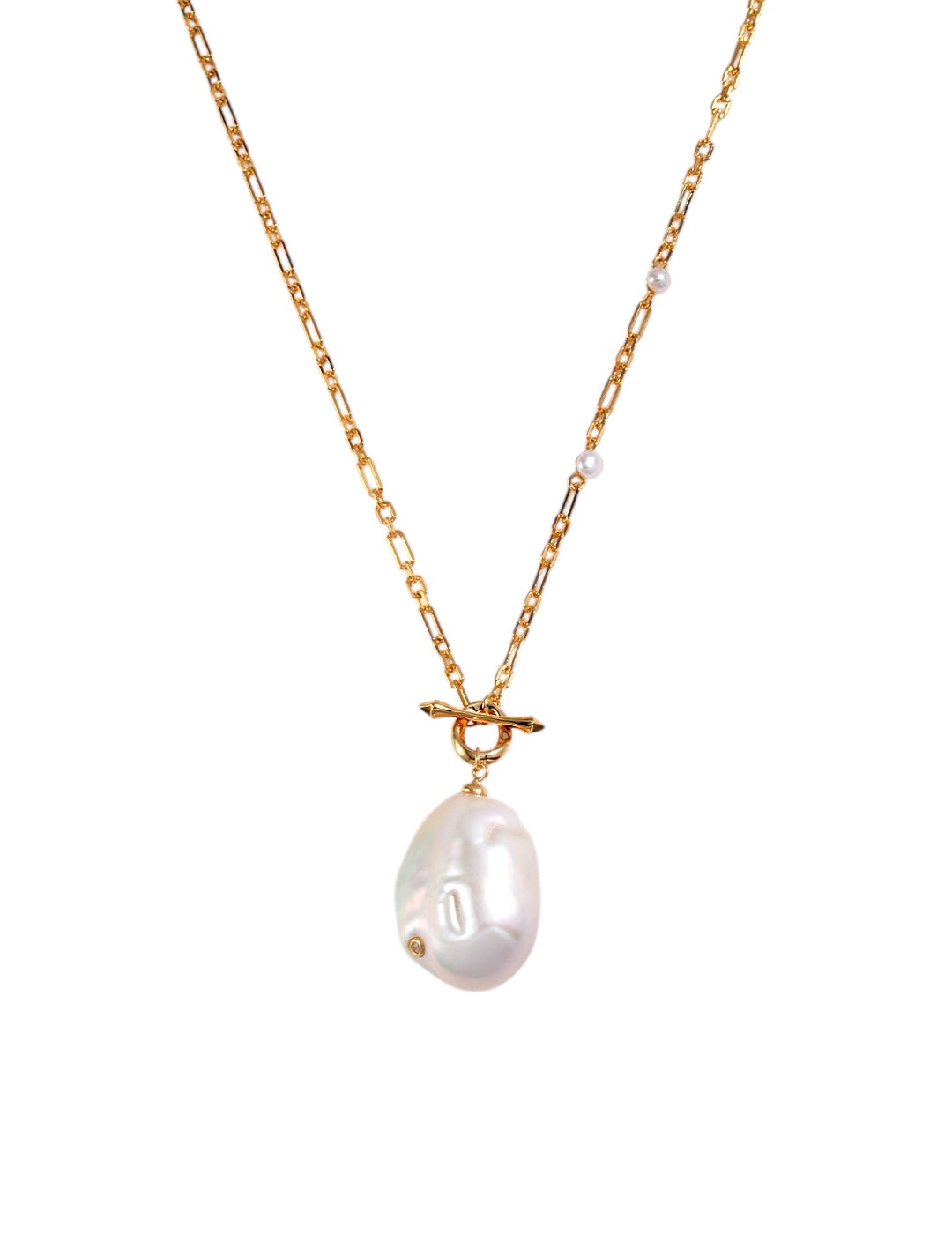 Irregular Baroque Pendant