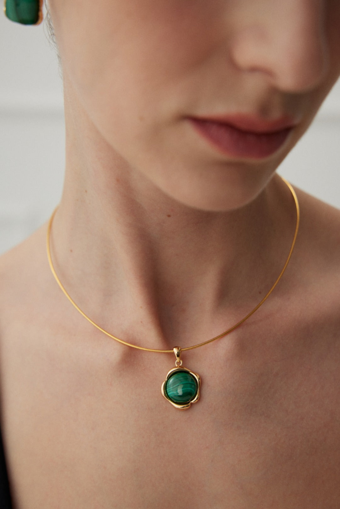 Classic Malachite Pendant