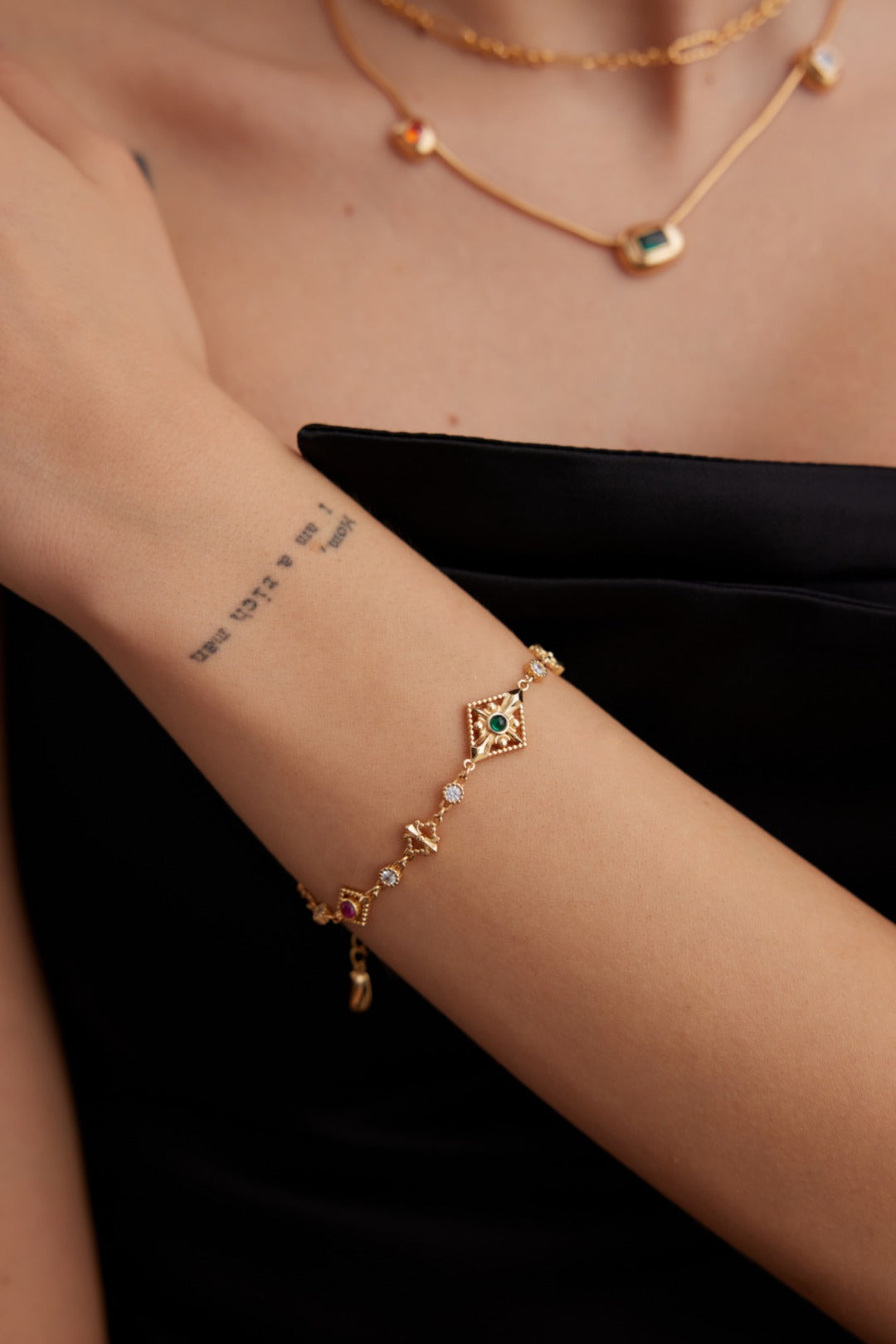 Medieval Vintage Diamond Bracelet