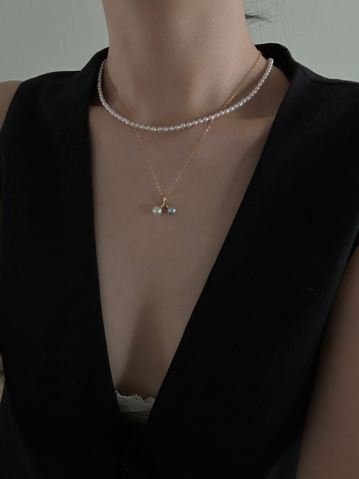 Classic Double Ball Zendama Necklace