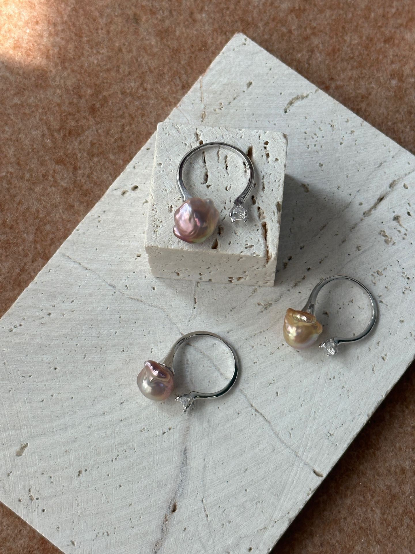 Colourful Baroque Bean Ring