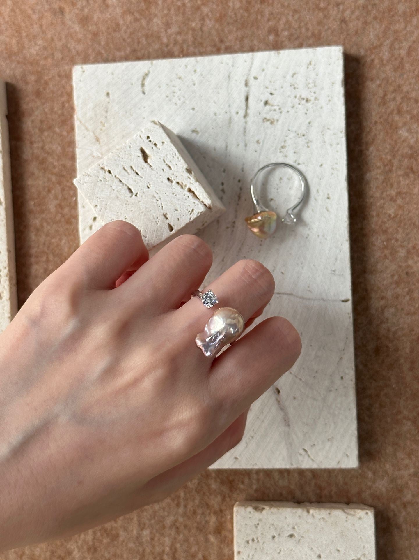 Colourful Baroque Bean Ring