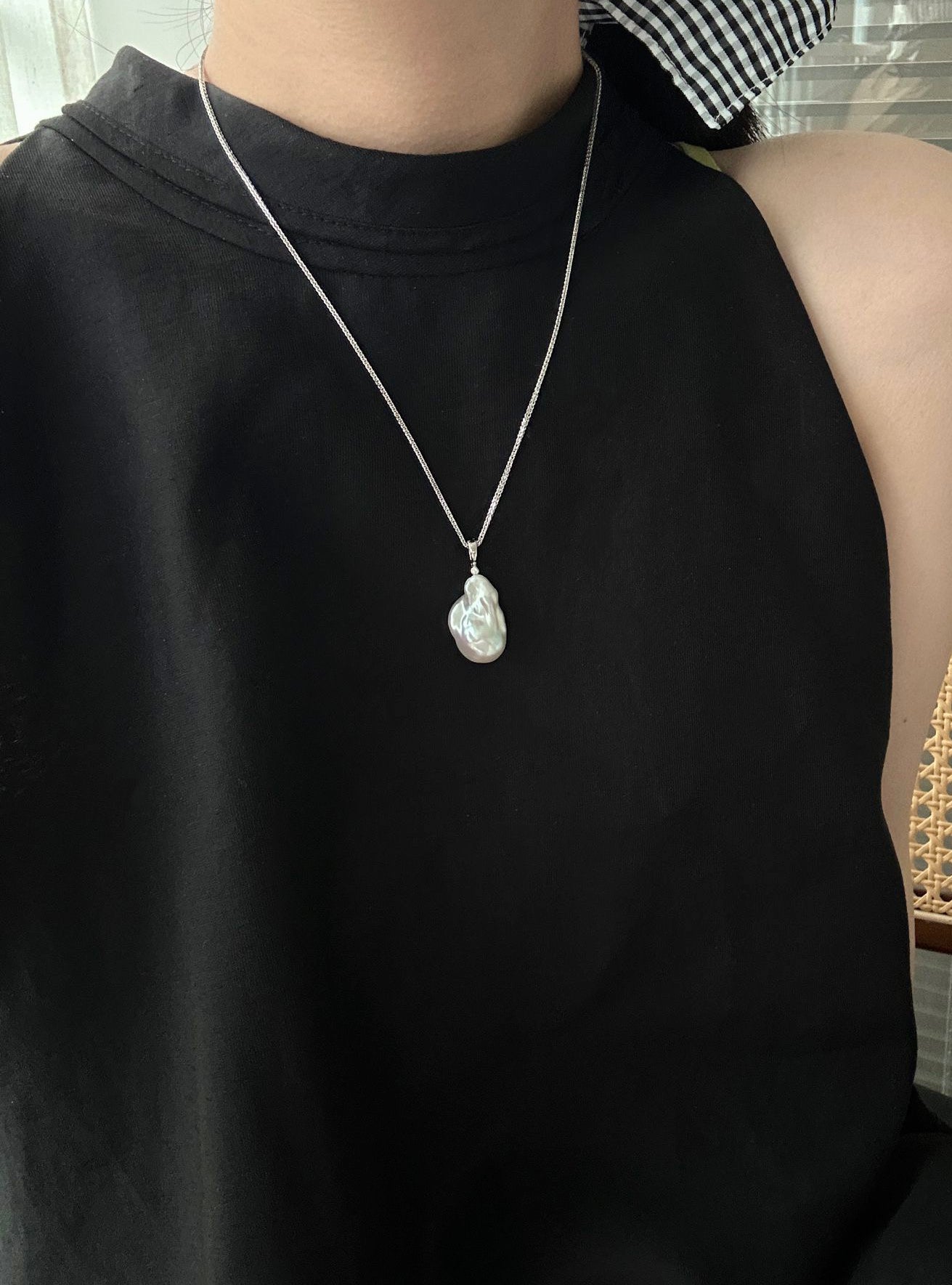 Cold Light Plating Classic Collection Baroque Pendant