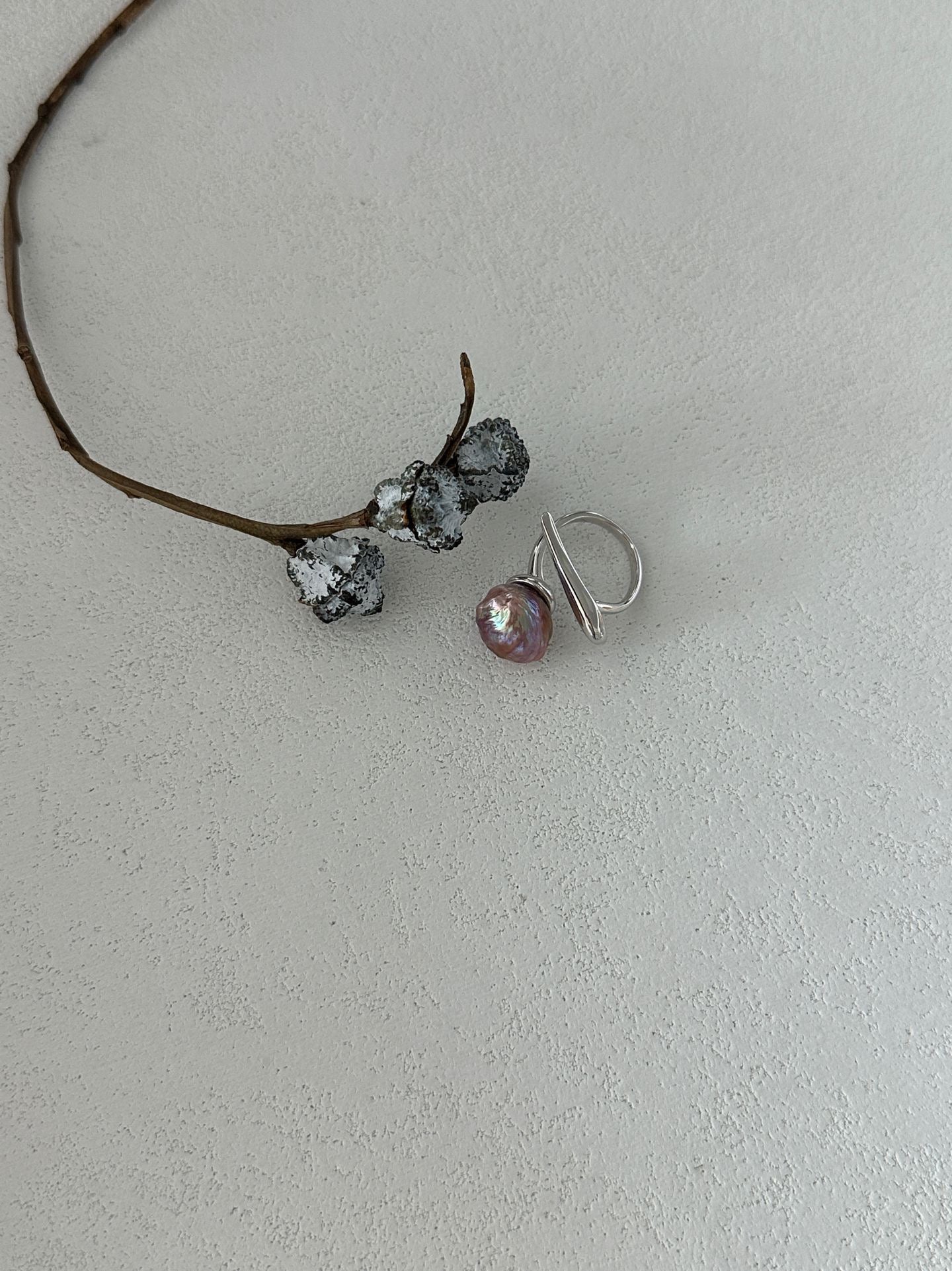 Grape Pearl Ring