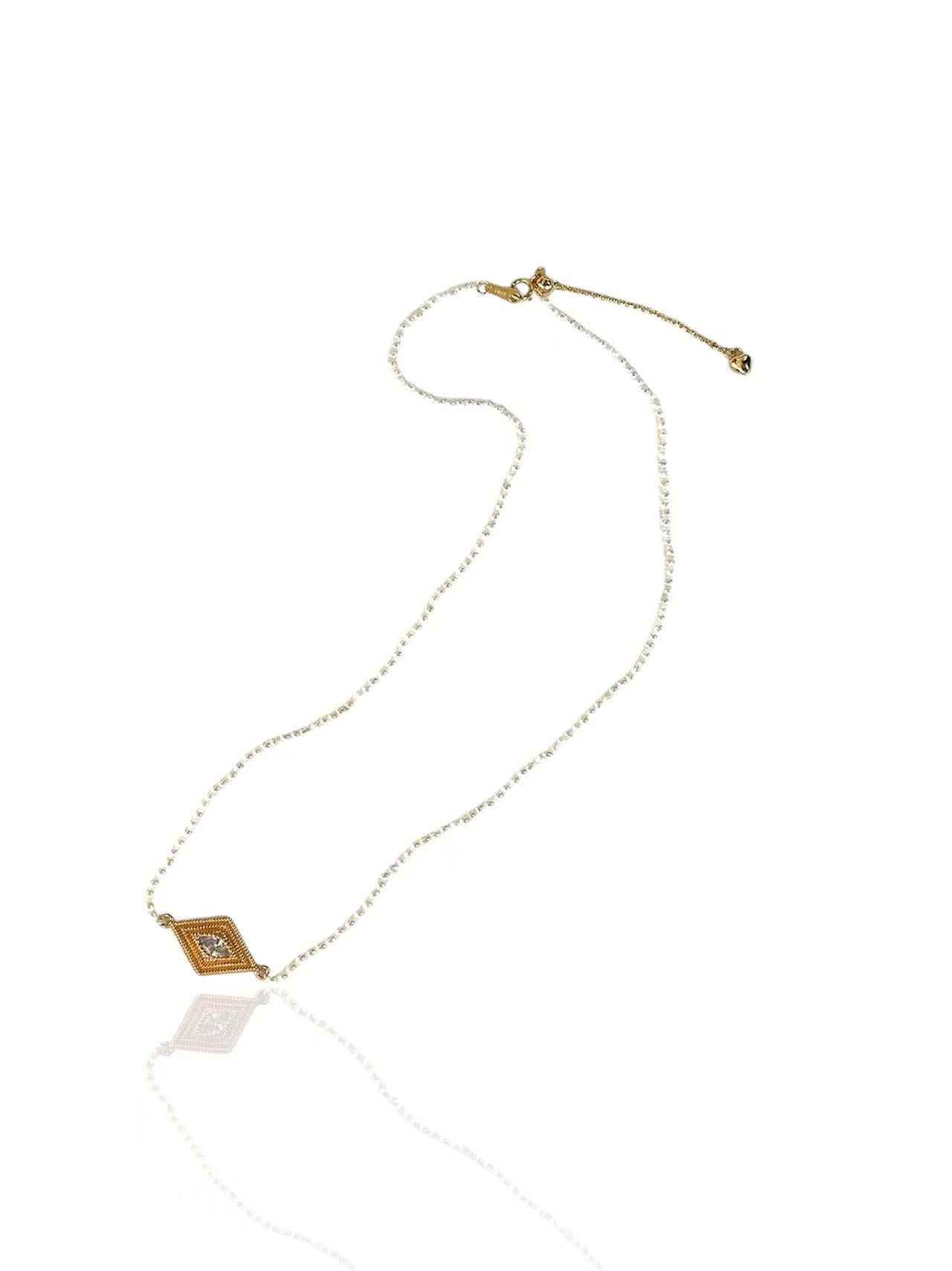 Golden ‘Greek Eyes’ Bracelet, Earrings and Necklace Set
