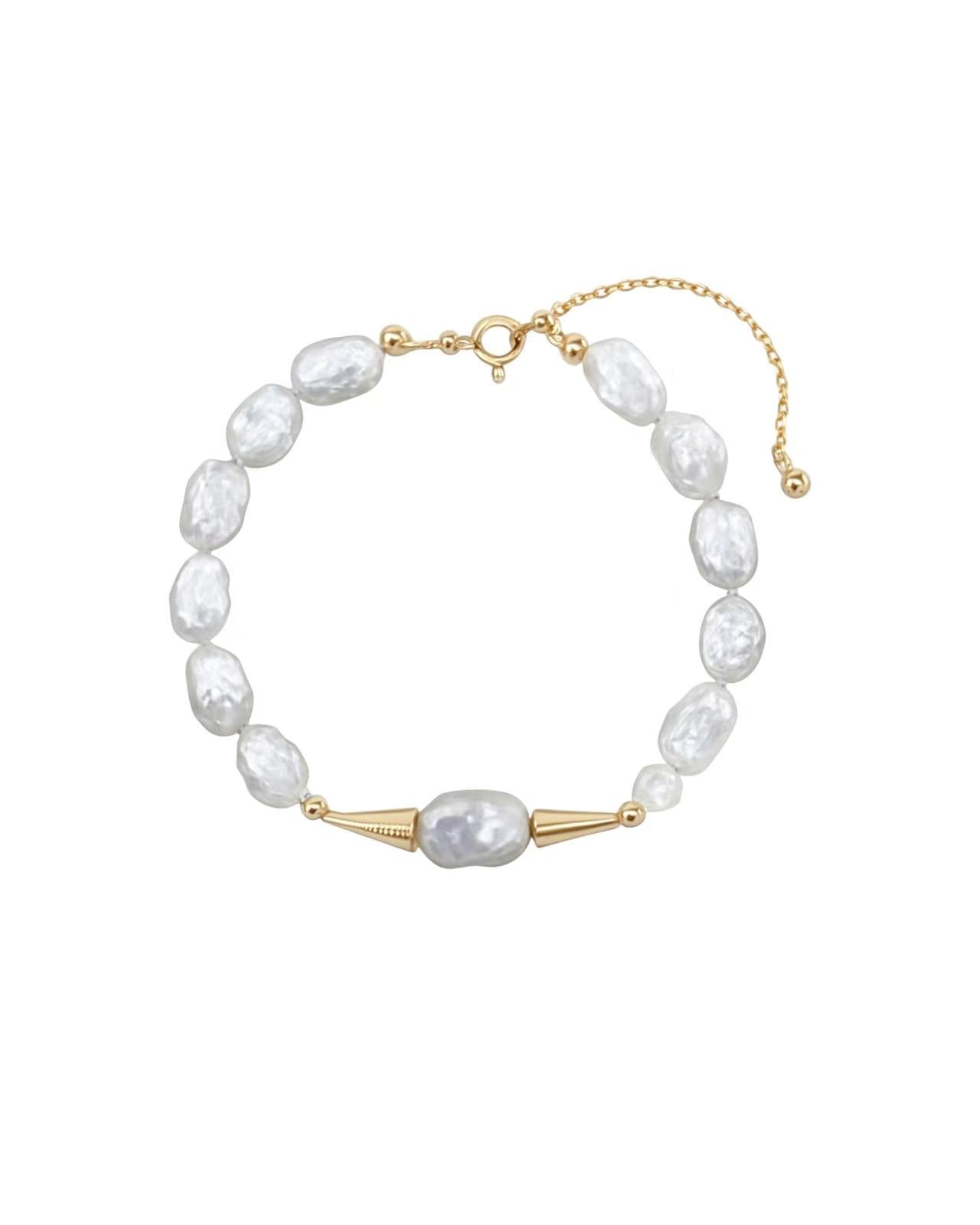 Bluebeard Pearl Bracelet&Necklace Set