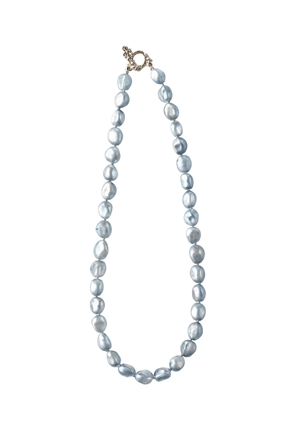 Blue Blood Keshi Pearl Necklace – Baroque Jewelry | Moon Fragment
