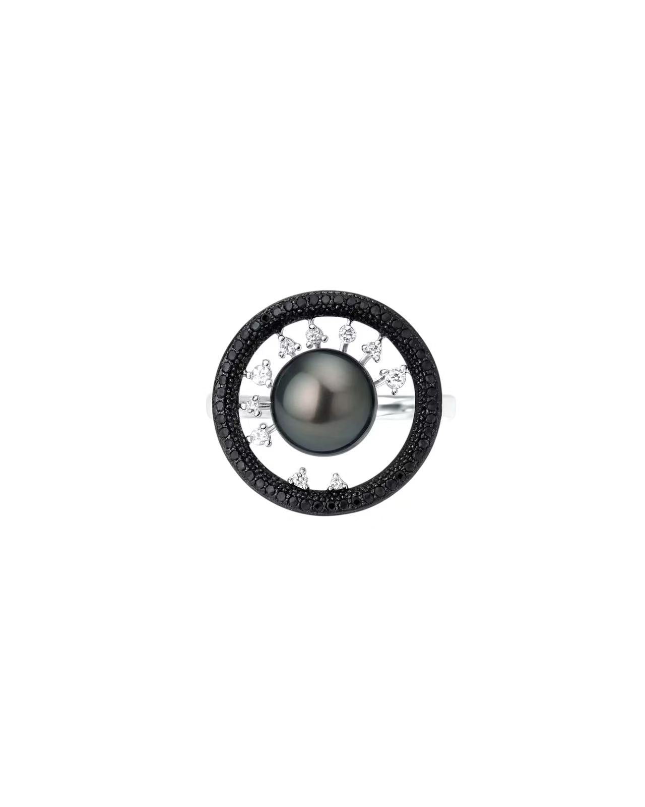 Tahitian Eclipse “Eye of the Earth” Ring---Collector’s Edition