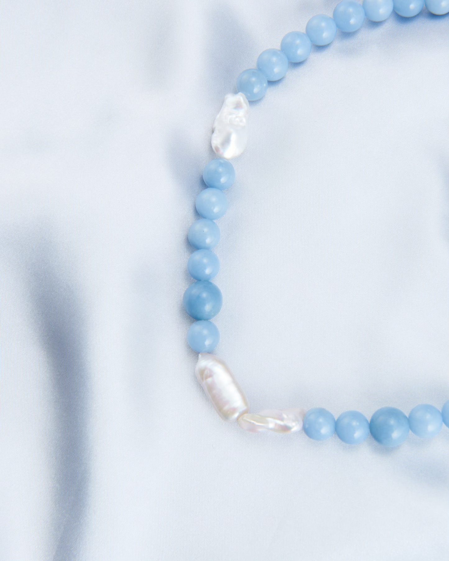 Peruvian Stone Baroque Necklace