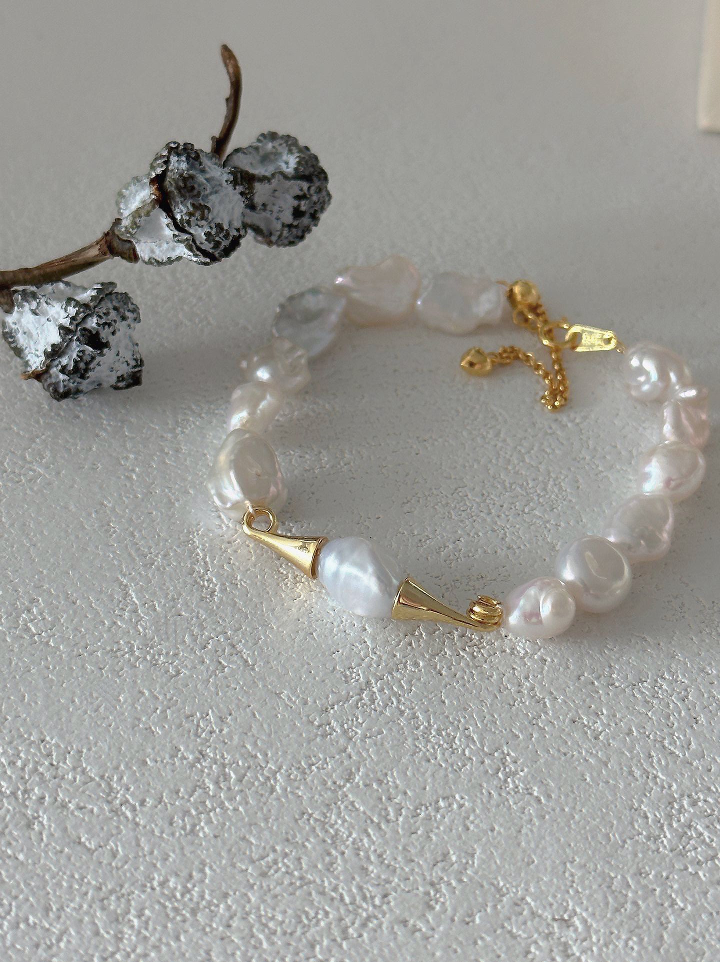 Bluebeard Pearl Bracelet&Necklace Set