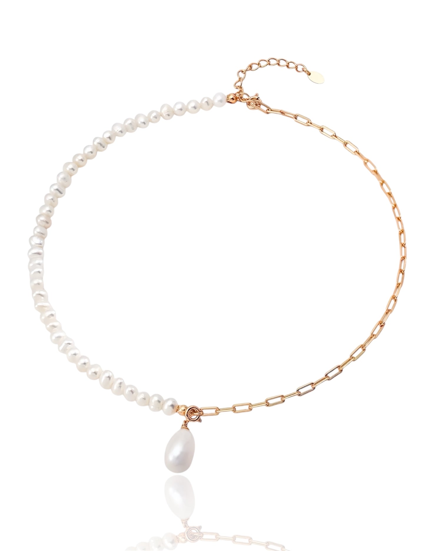 Pendant Pearl Half Necklace
