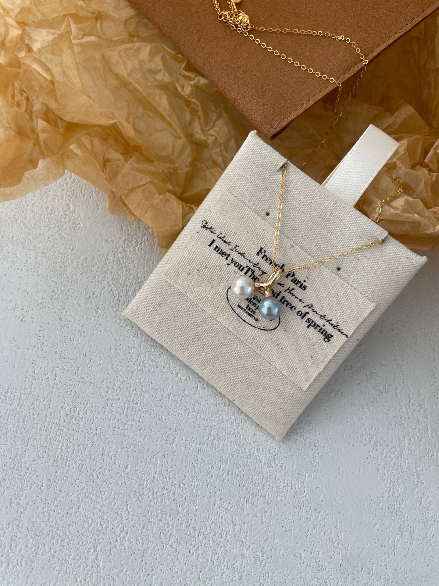 Classic Double Ball Zendama Necklace
