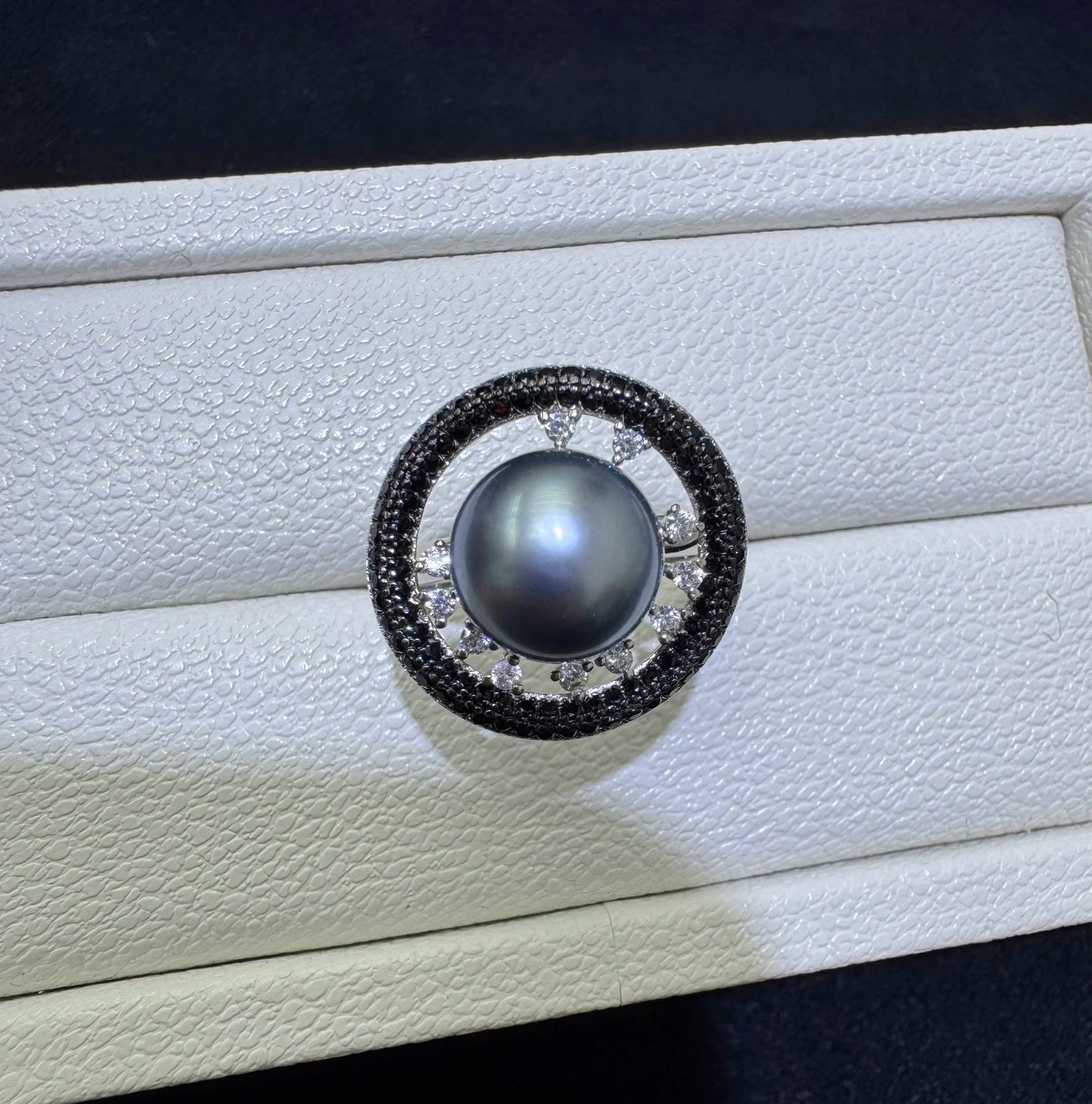 Tahitian Eclipse “Eye of the Earth” Ring---Collector’s Edition