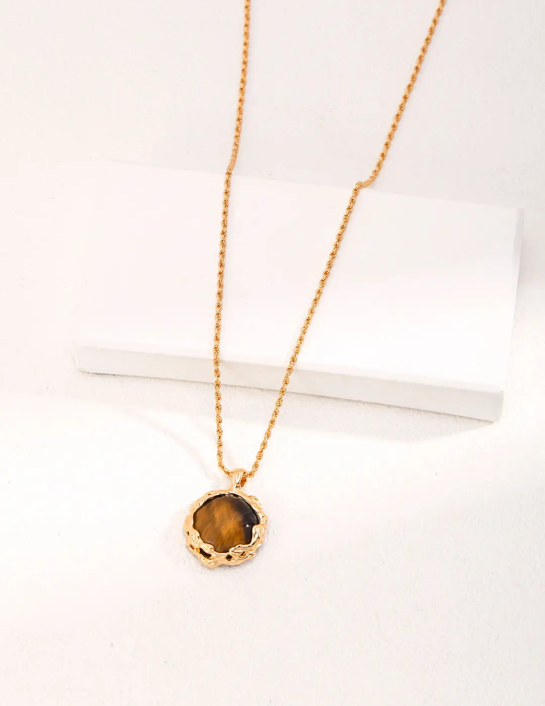 Sunset Tiger Eye Pendant Synichoe
