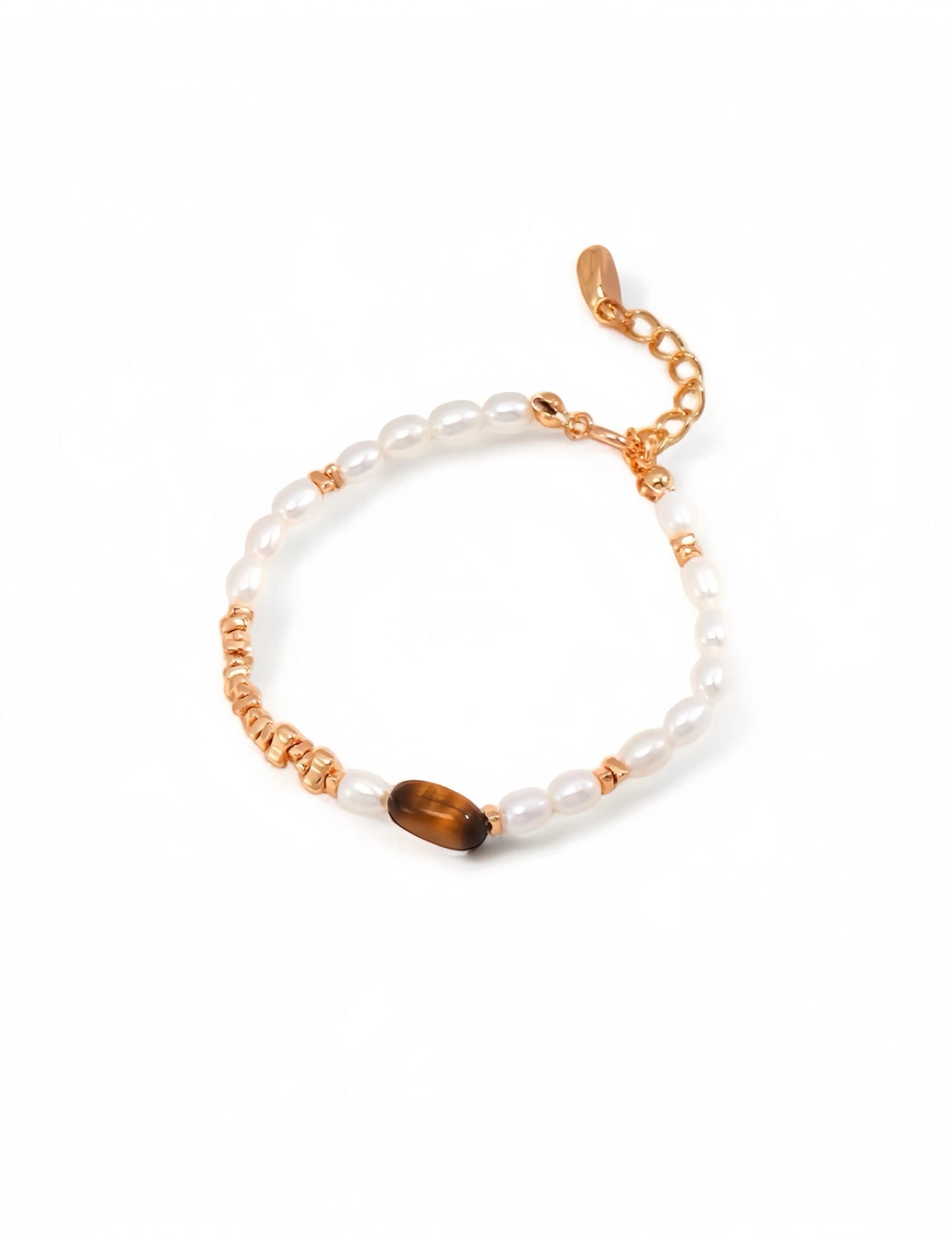 Tiger Eye& Relief Sculpture Bracelet My Store