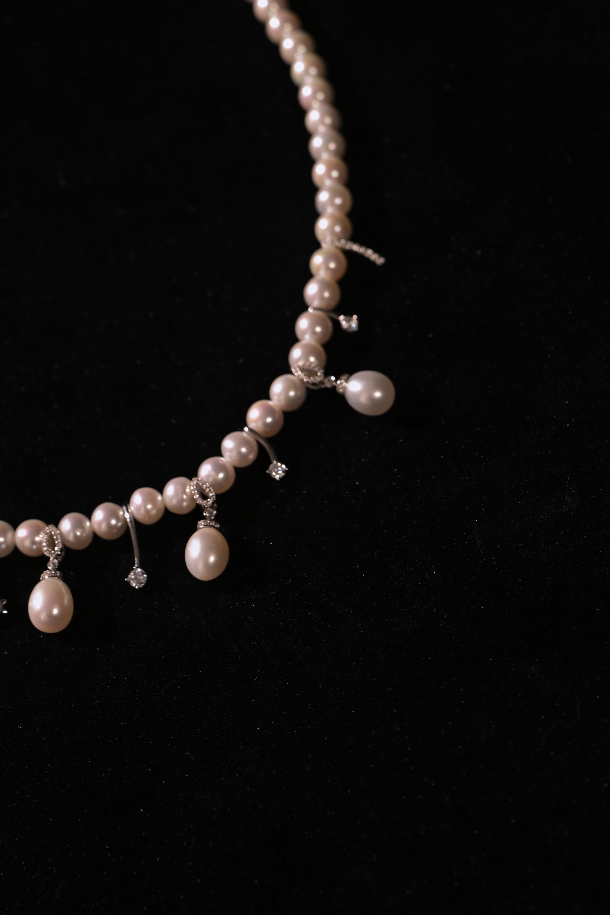 Melon Carriage Freshwater Pearl Necklace