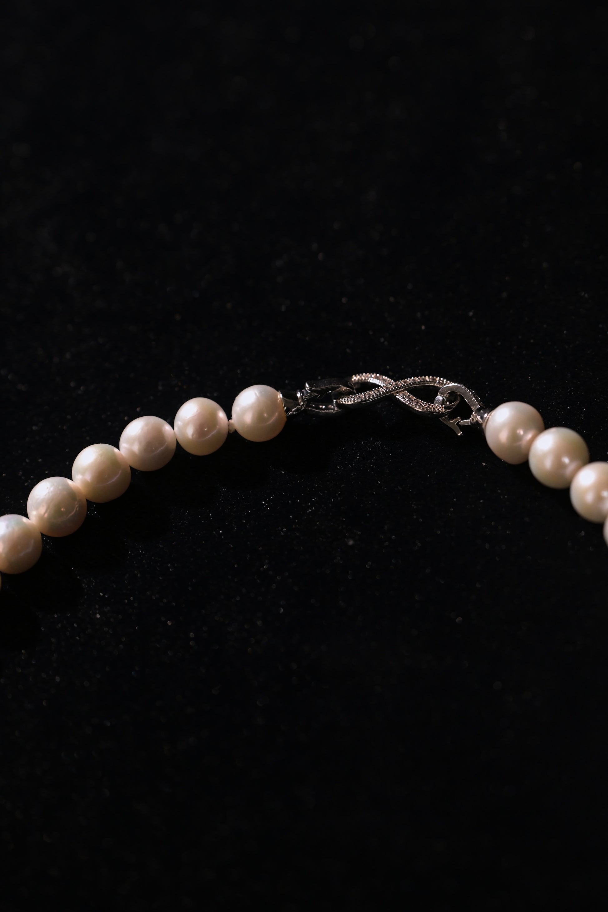 Butterfly Knot Freshwater Pearl Necklace