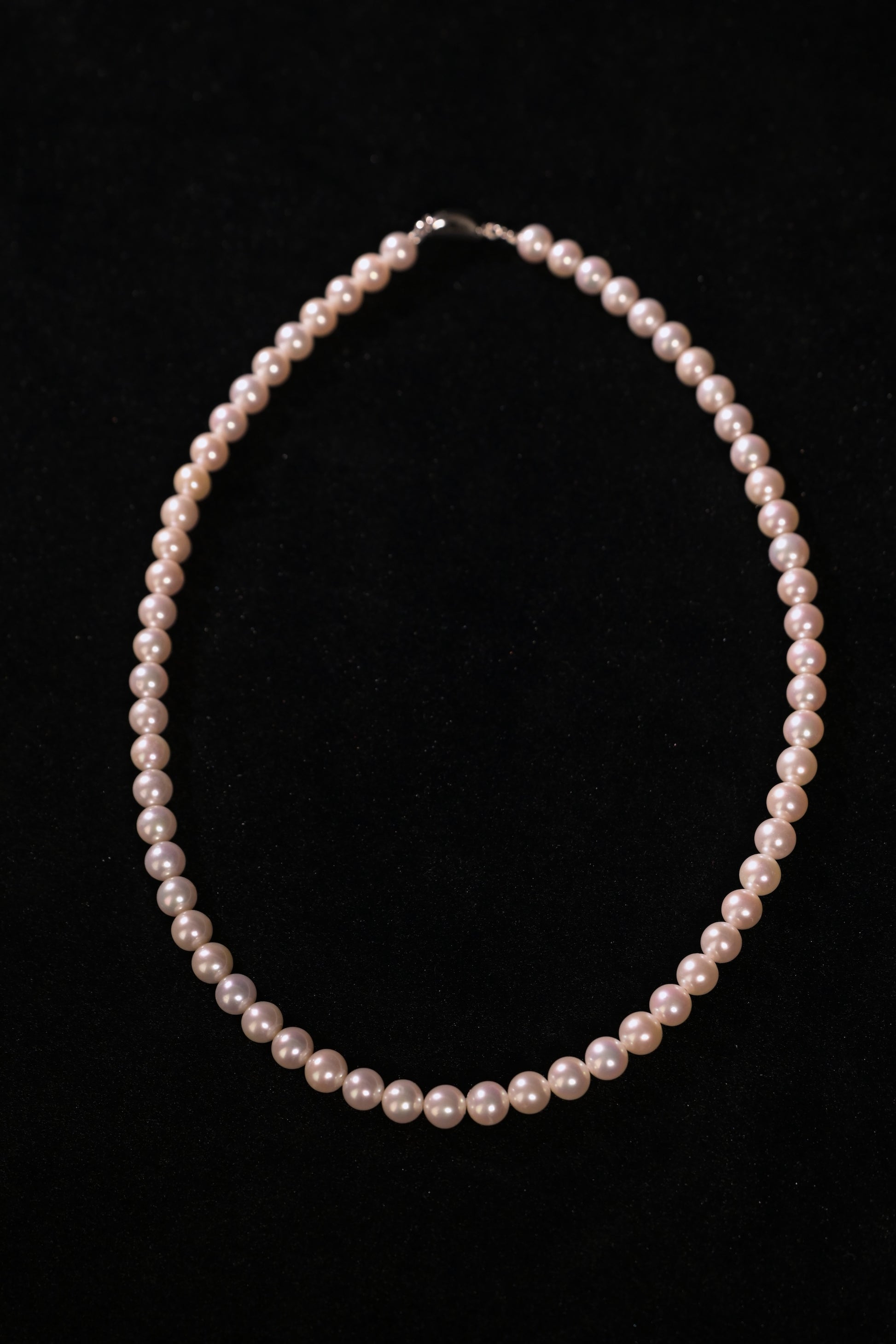 Minimalist Freshwater Pearl Bead Necklace