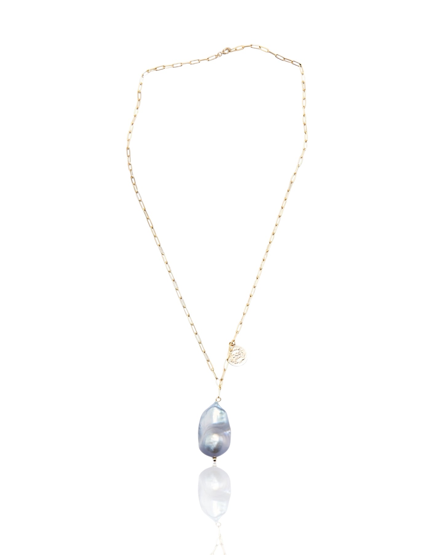 Blue Blood Baroque Necklace