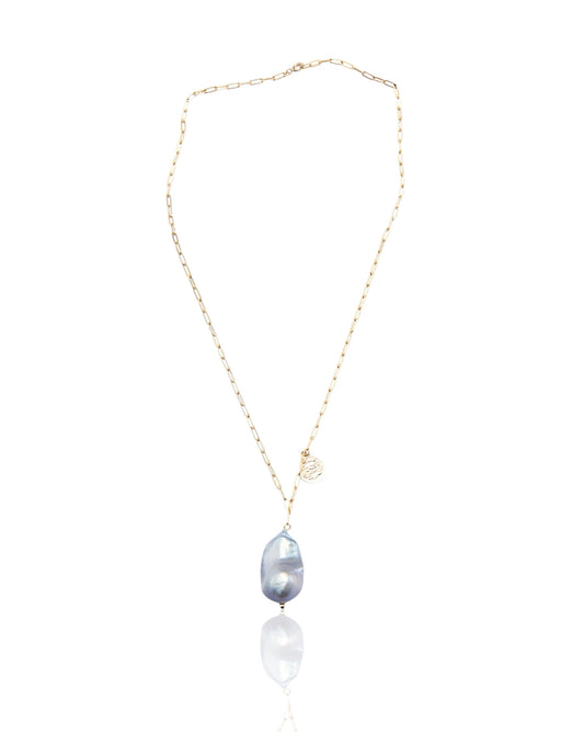 Blue Blood Baroque Necklace
