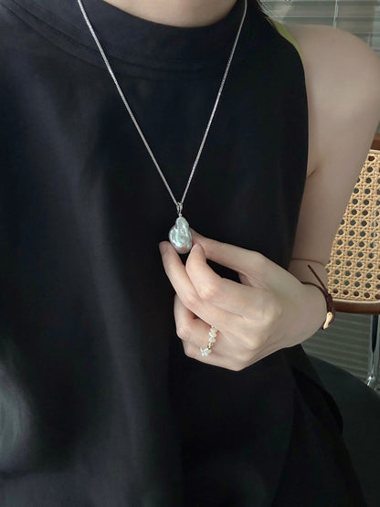 Cold Light Plating Classic Collection Baroque Pendant