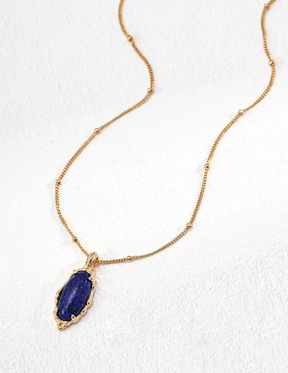 Baroque Lapis Lazuli Pendant My Store