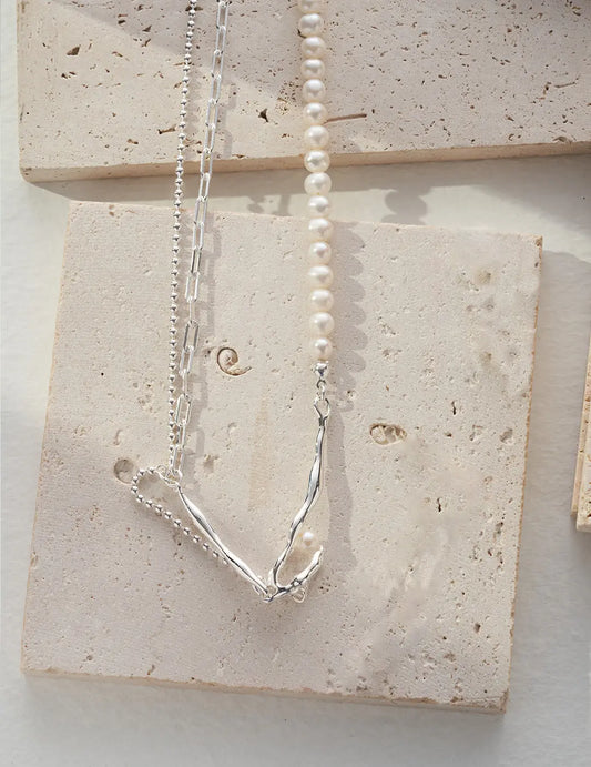 ‘Chain of Eternity’ Pearls Necklace My Store