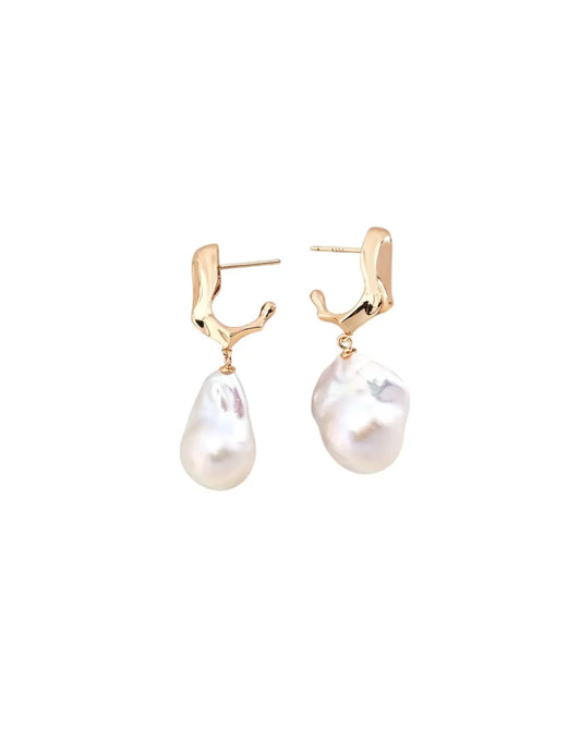 Exaggerated Baroque Earrings Synichoe