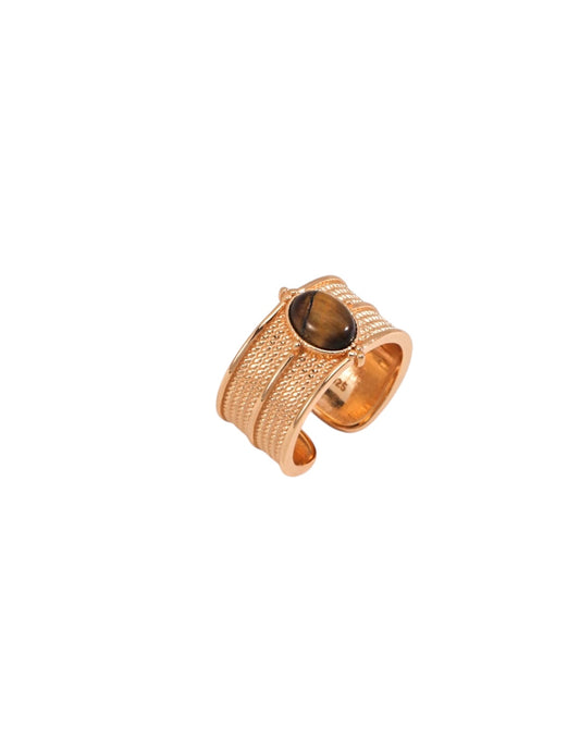 Tiger Eye Vintage Ring