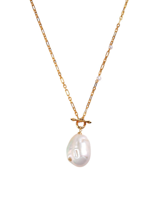 Irregular Baroque Pendant
