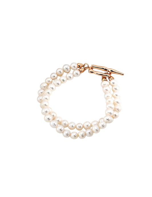 Double Layer Pearl Bracelet