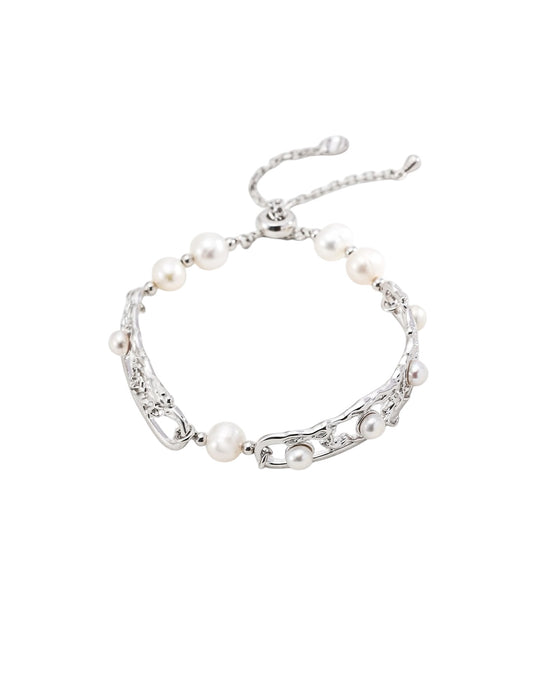 Flower fence Pearls Bracelet