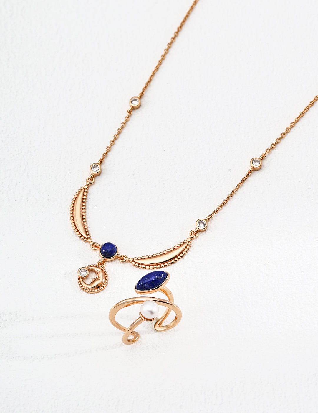 One Thousand & One Nights lapis lazuli Necklace