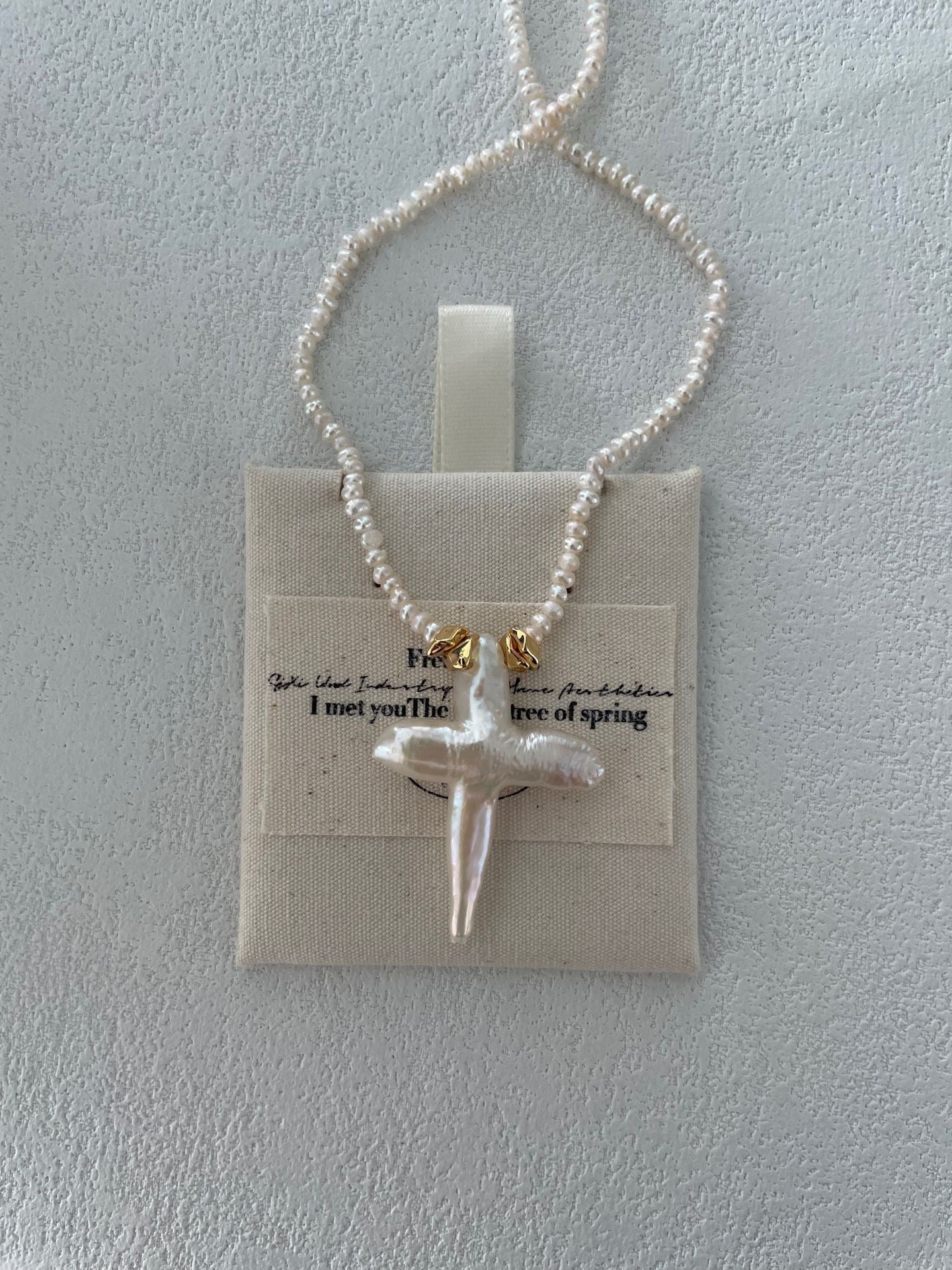 Cross Baroque Necklace