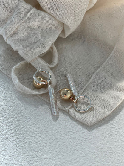 Bell Pearl Earrings