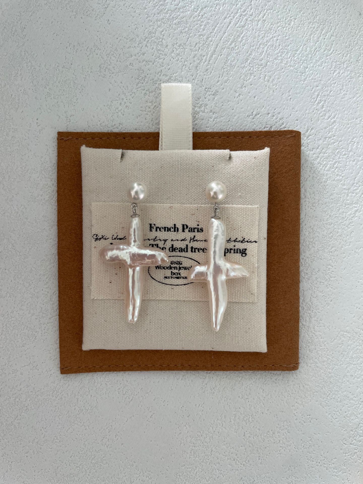 Starfish Pearl Earrings