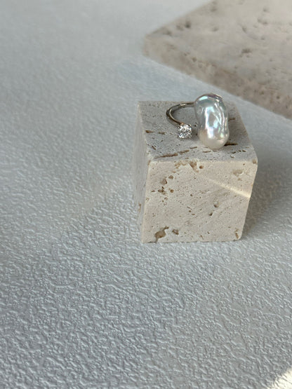 Silver Dream Baroque Ring
