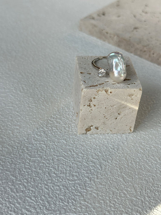 Silver Dream Baroque Ring