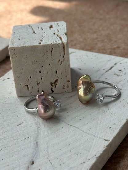 Colourful Baroque Bean Ring