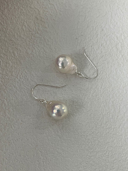 Tinfoil Candy Pearl Earrings