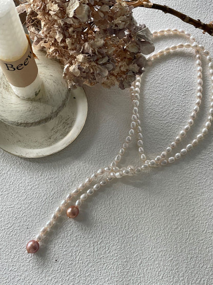 Pearl Grape Long Sweater Chain