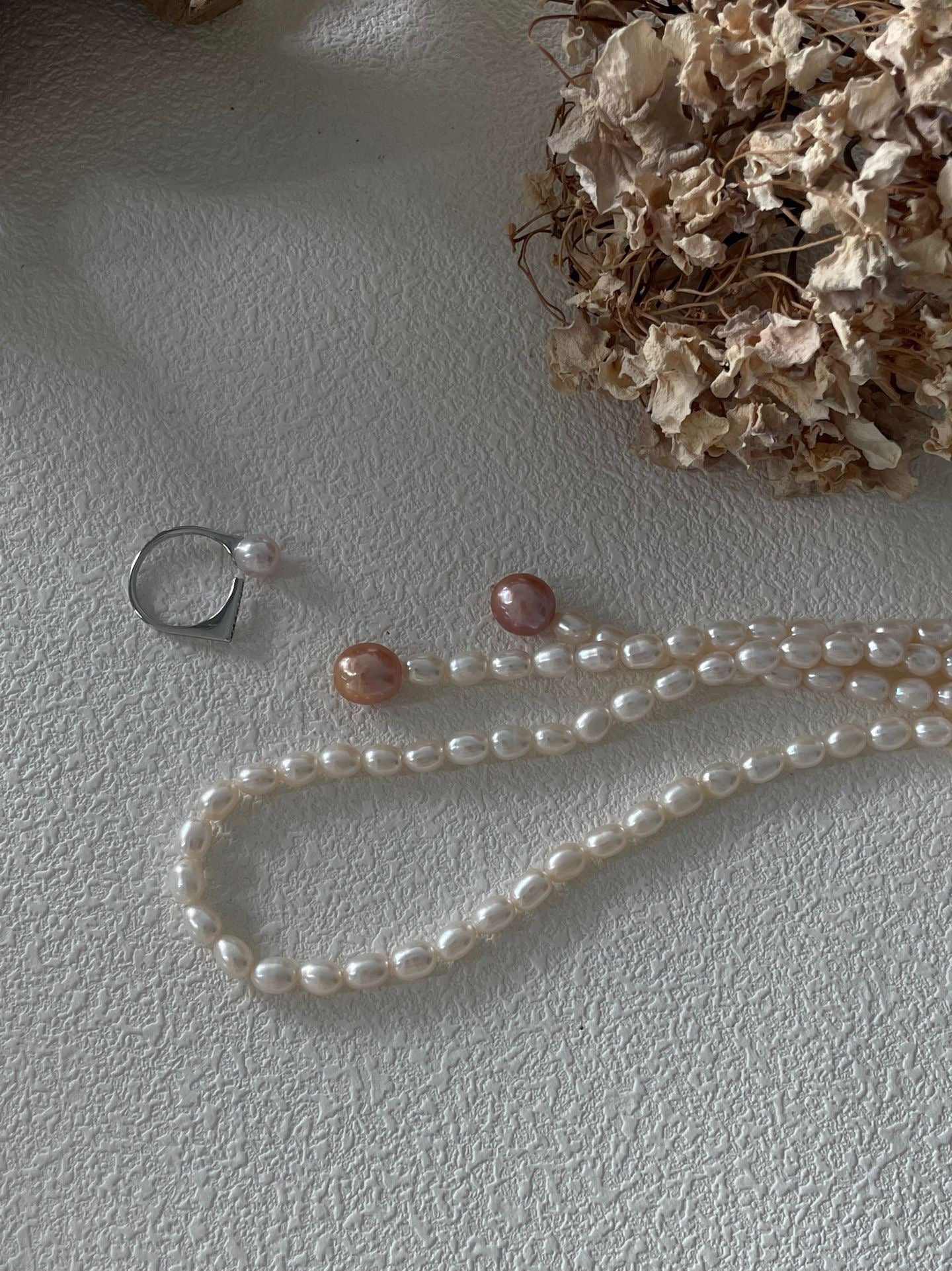 Pearl Grape Long Sweater Chain