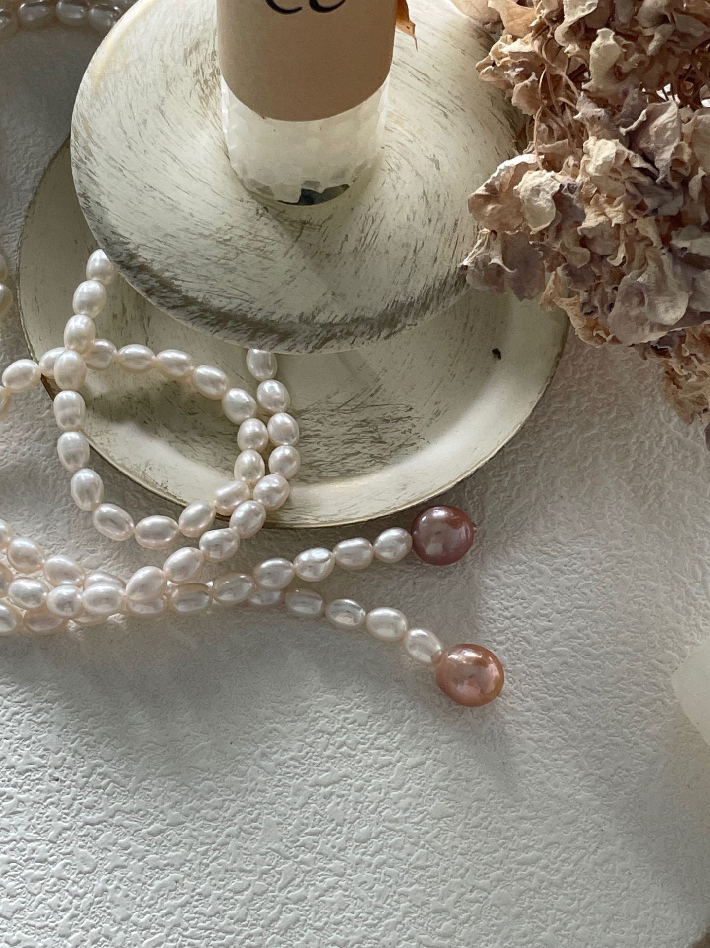 Pearl Grape Long Sweater Chain