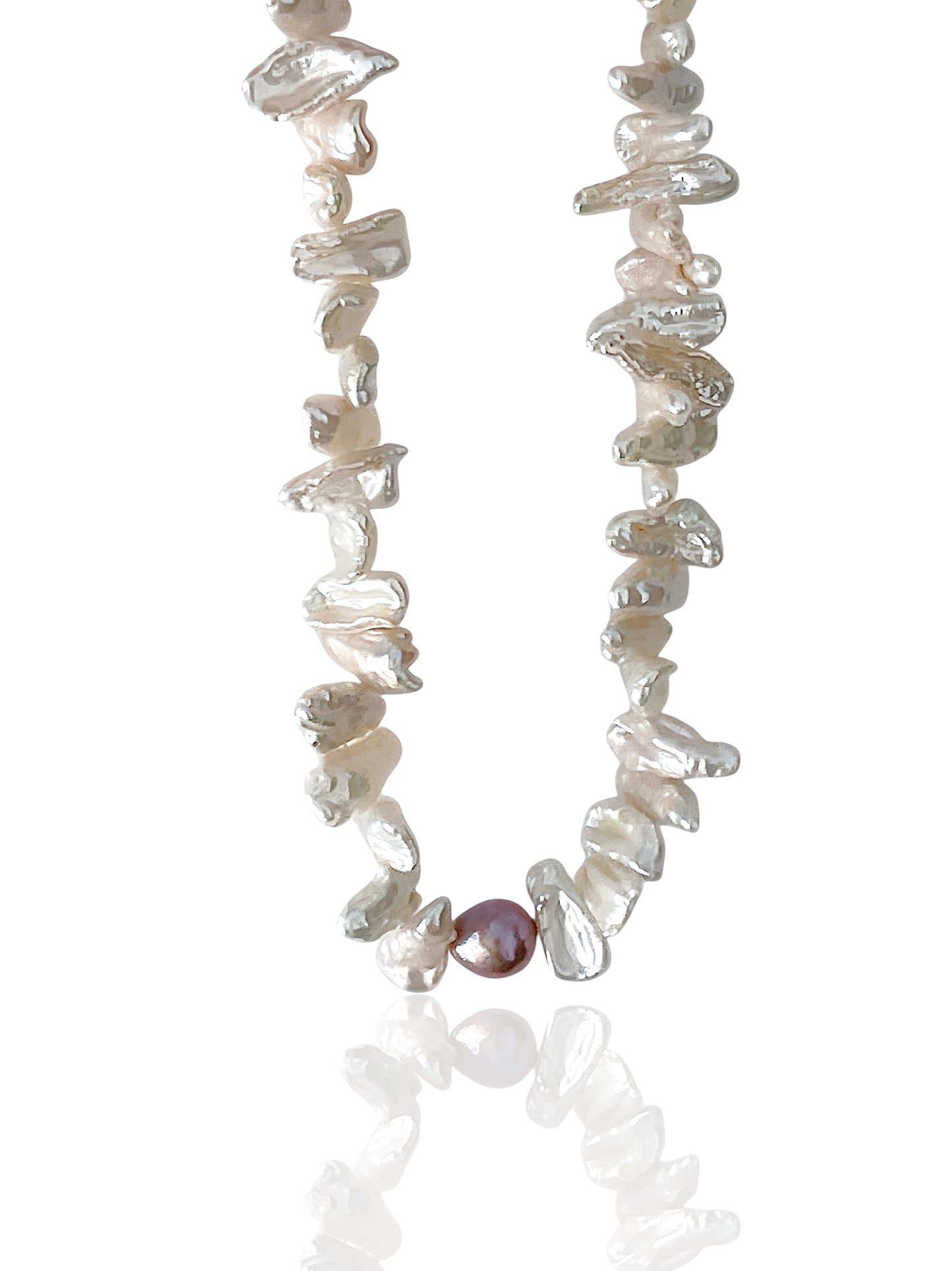 Purple Garlands Pearls Set