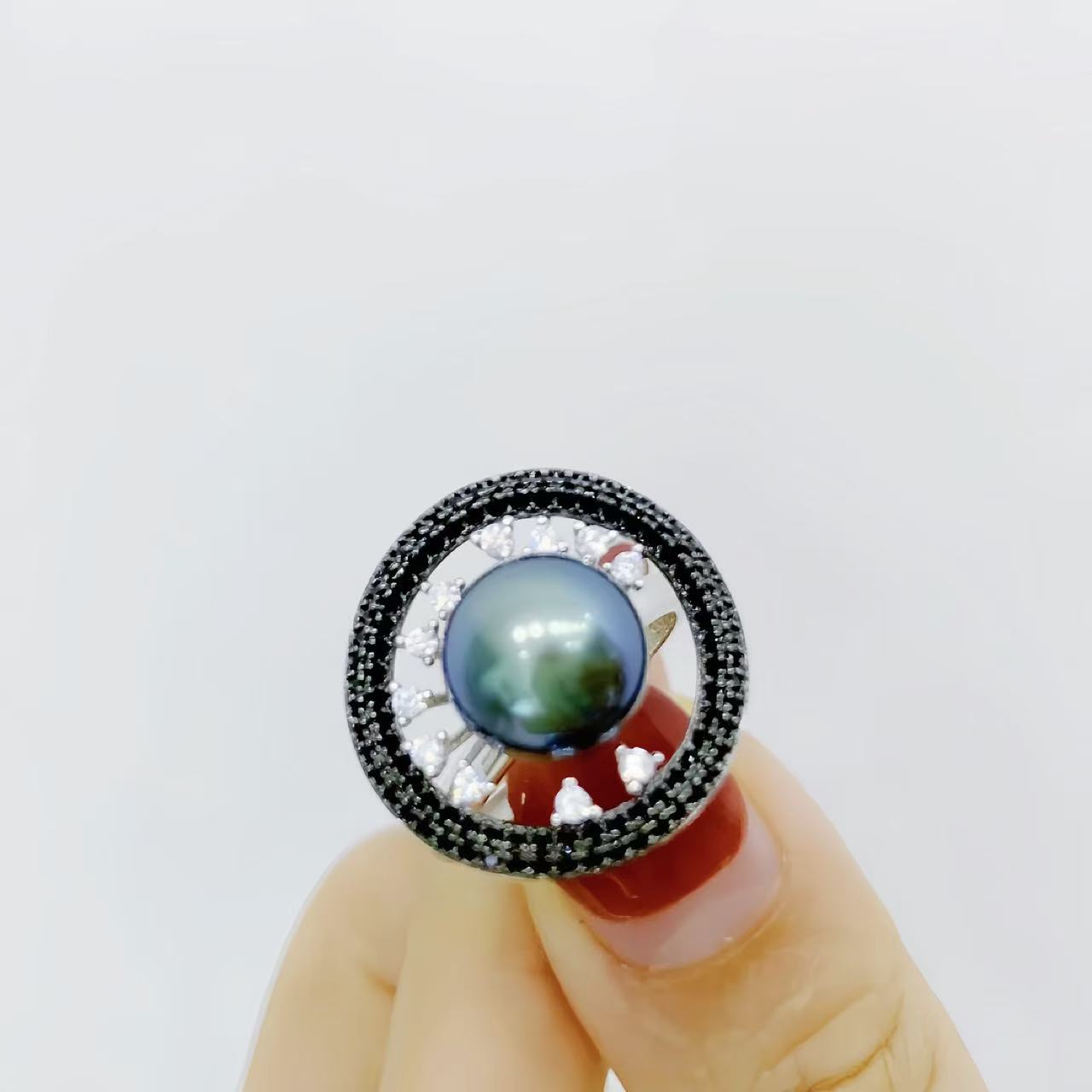 Tahitian Eclipse “Eye of the Earth” Ring---Collector’s Edition