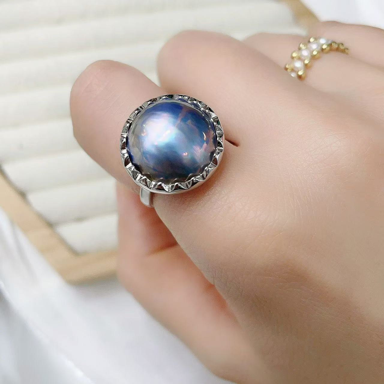 Purple Dazzle Mapei Ring