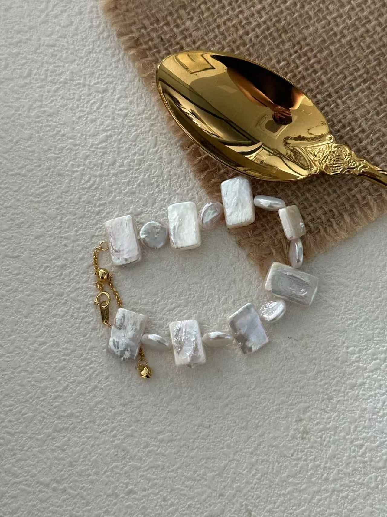 Roman Forum Square Baroque Bracelet