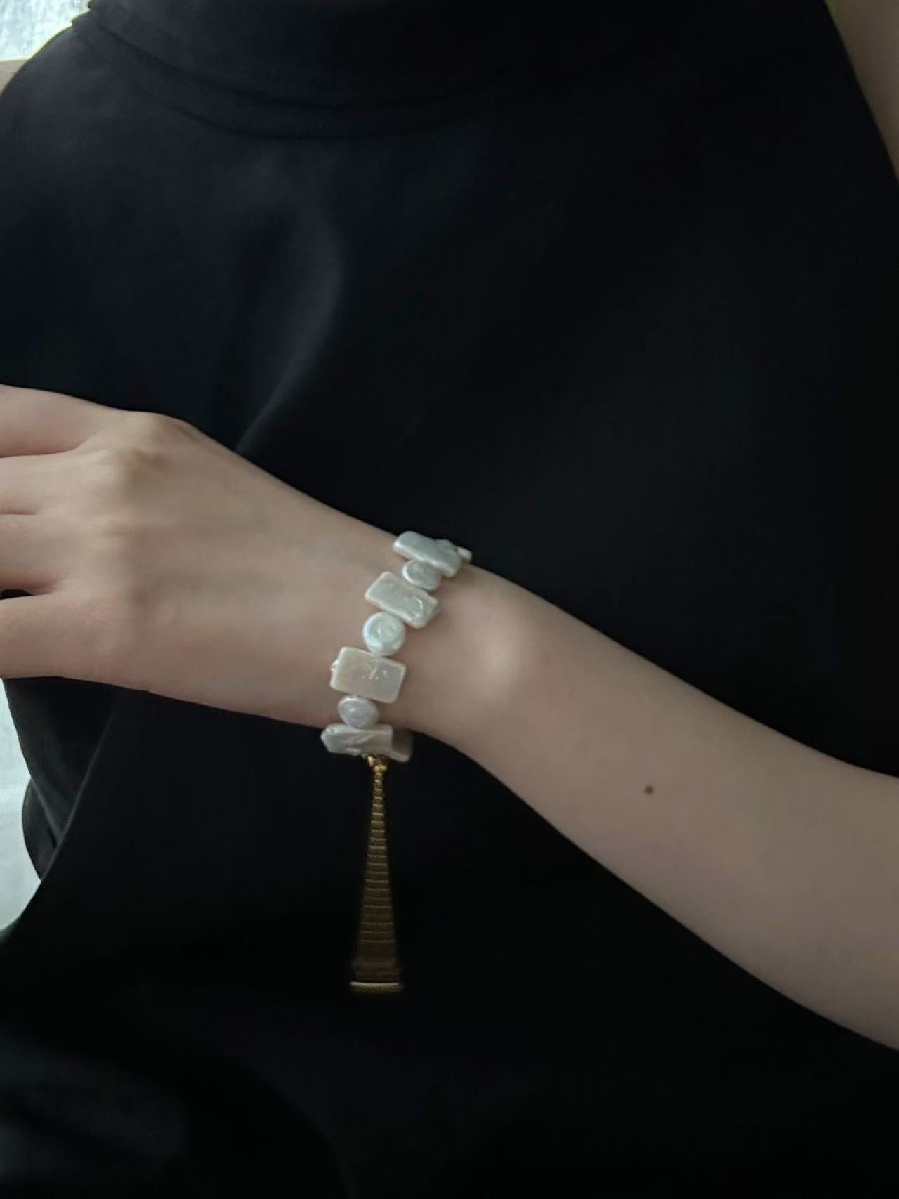 Roman Forum Square Baroque Bracelet