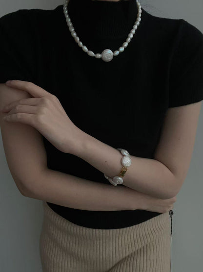 Roman Holiday Pearl Bracelet